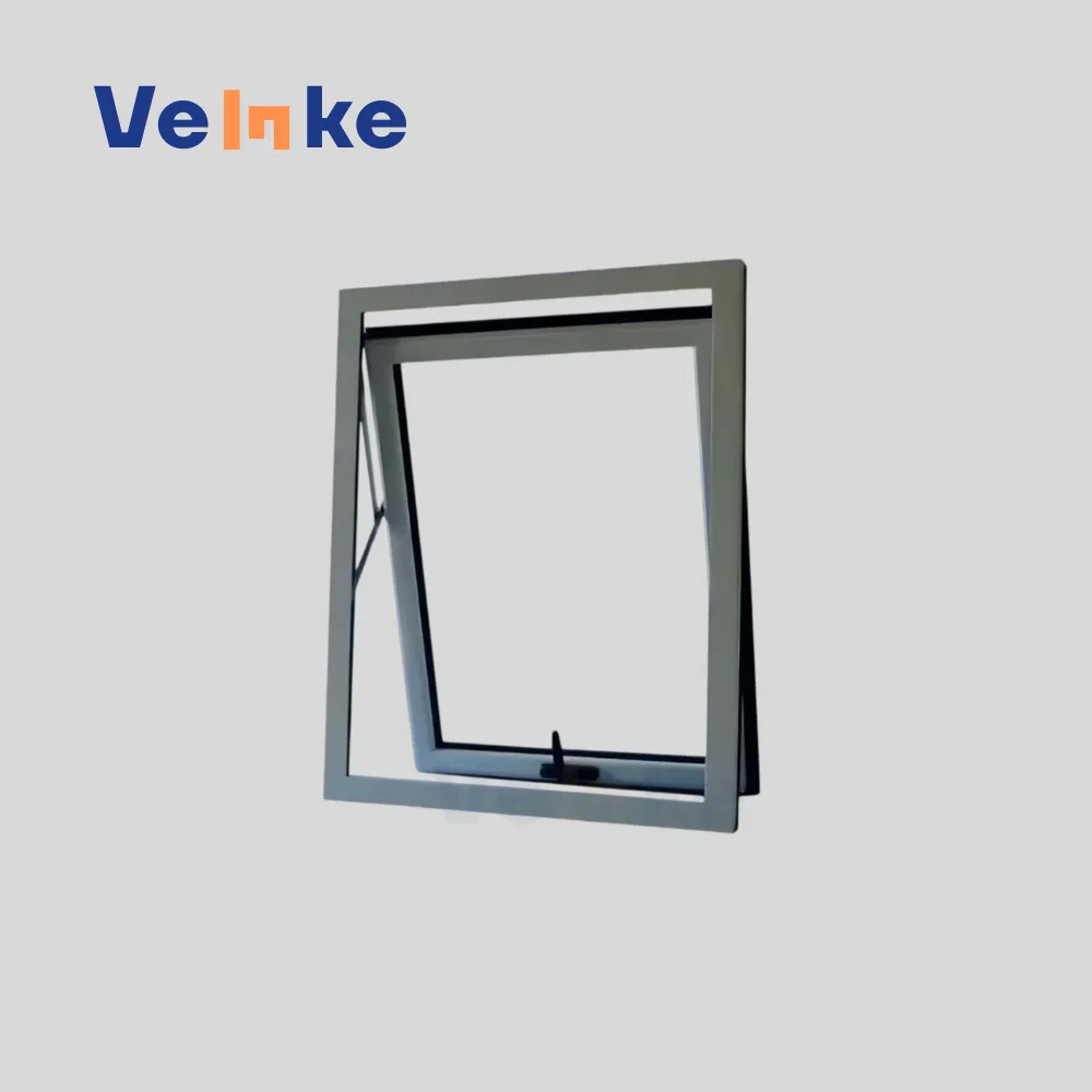 Commercial Grade Bottom Hung Aluminum Hopper Windows for USA Market with Thermal Break Technology and Weatherproof Seals