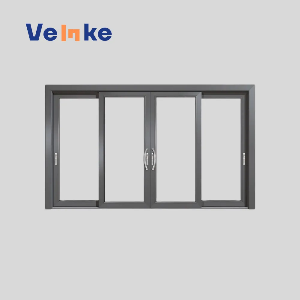 Residential Sliding Door System Laminated Safety Glass AS2047 Certified Custom Dimensions Made in China