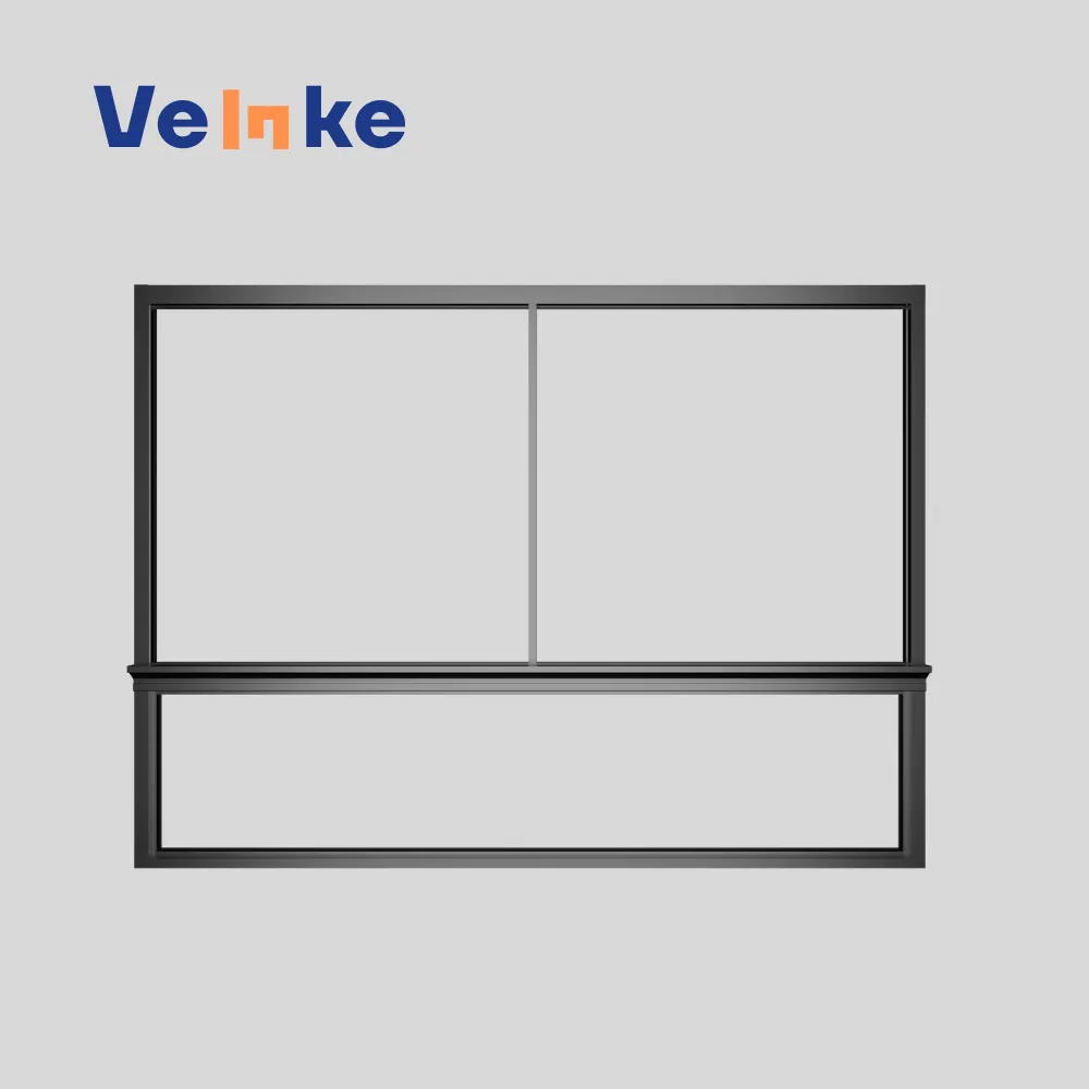 Best Rate Custom Size Large Format Low-E Coating Thermal Break Aluminum Frames Mechanism Sliding Windows